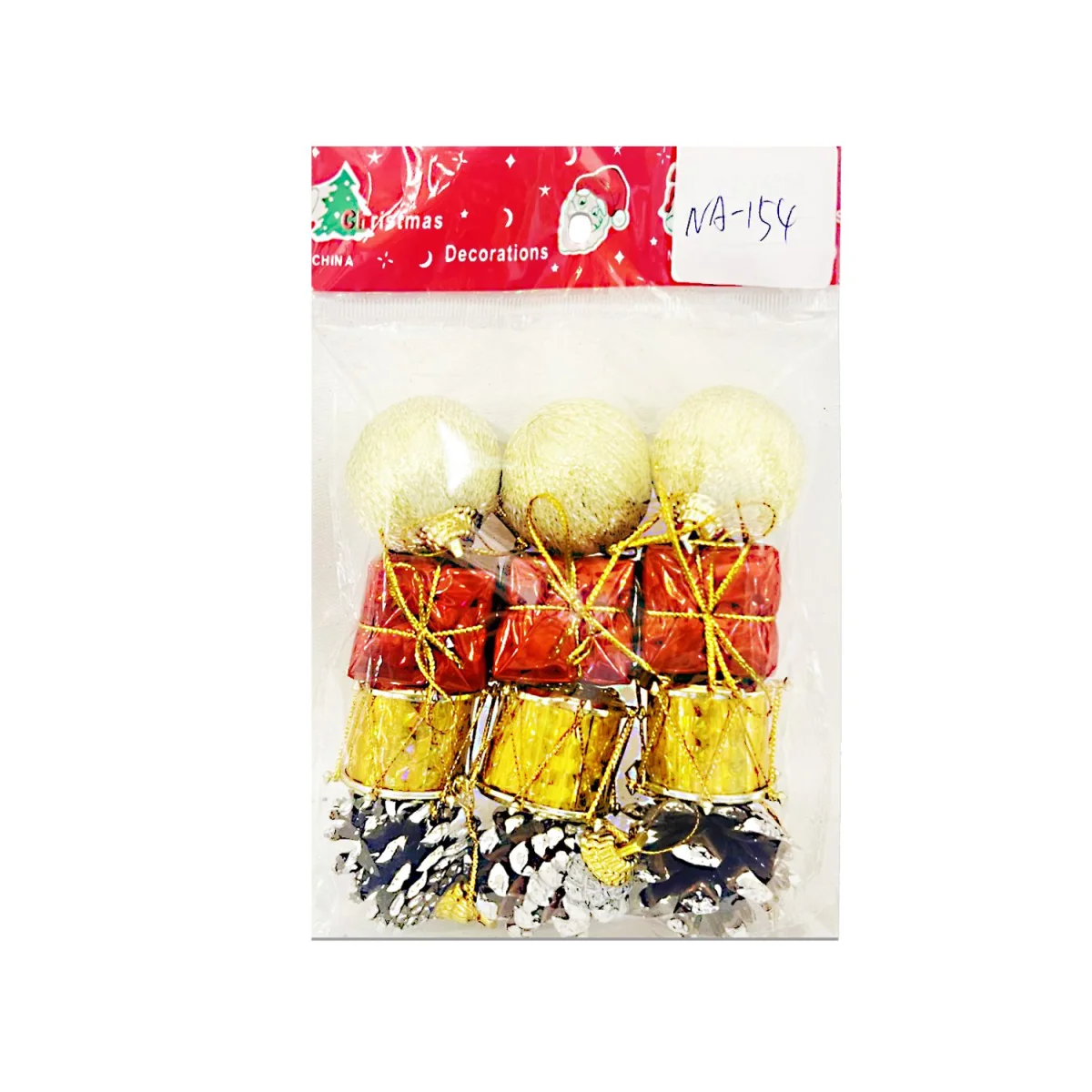 ADORNOS NAVIDEÑOS X12