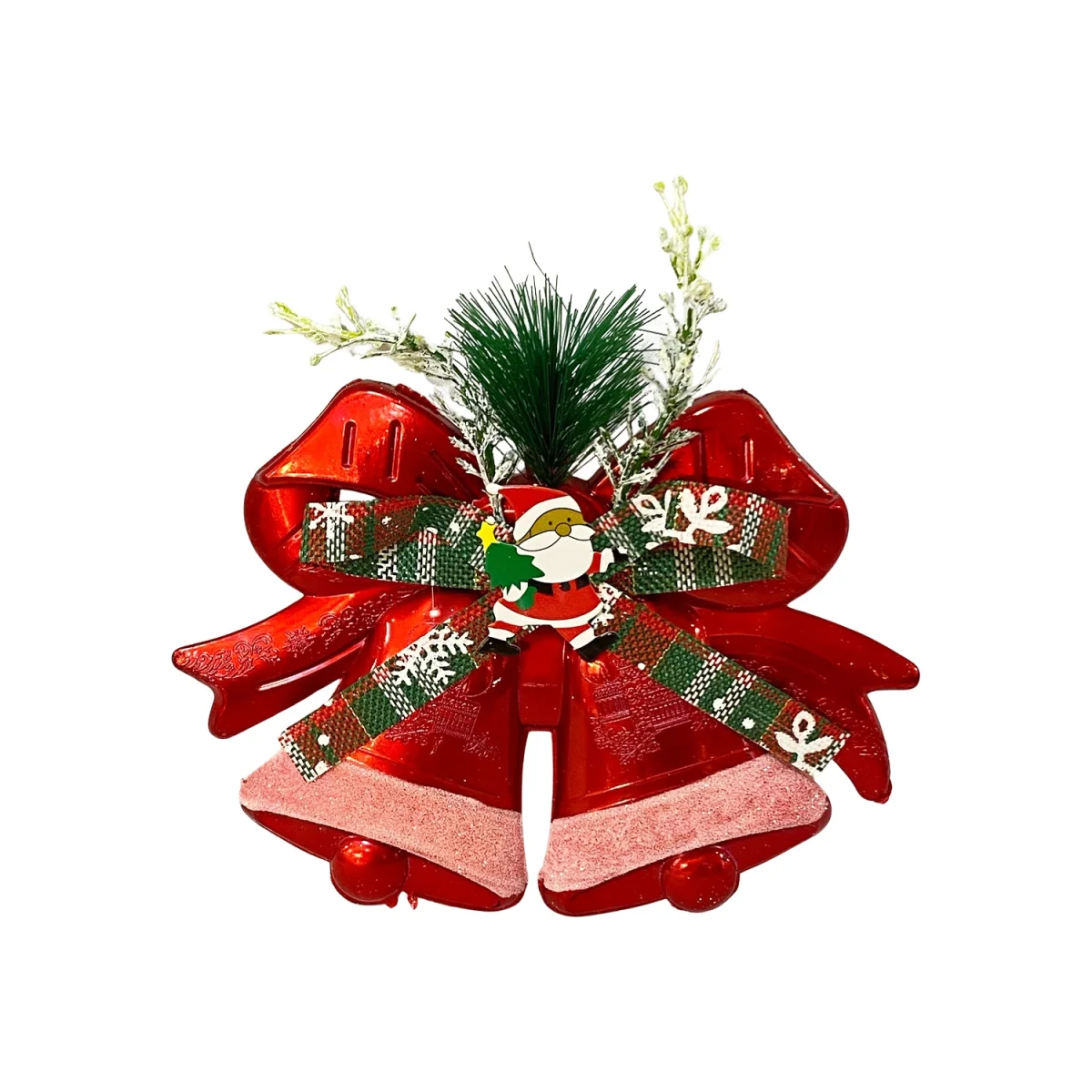 COLGANTE CAMPANAS NAVIDEÑAS 20*15CM