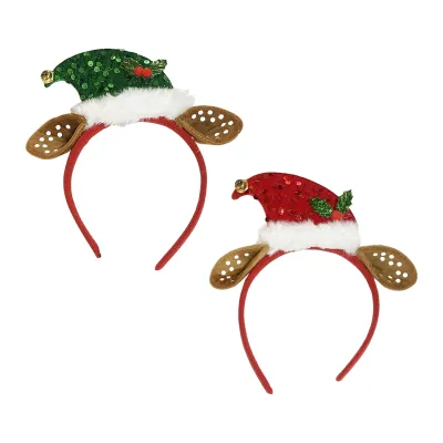 DIADEMA NAVIDEÑA OREJAS