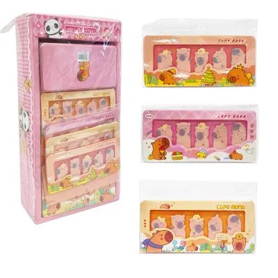 SET DE NOTAS ADHESIVAS CAPIBARA (CJX80)