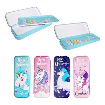 CARTUCHERA UNICORNIO METALICA