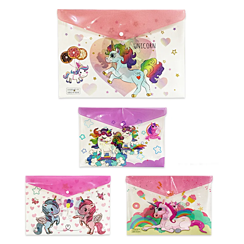 CARPETA PLASTICA UNICORNIO (PQTX12)"