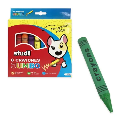 CAJA DE CRAYOLA JUMBO X8 (DISX36)