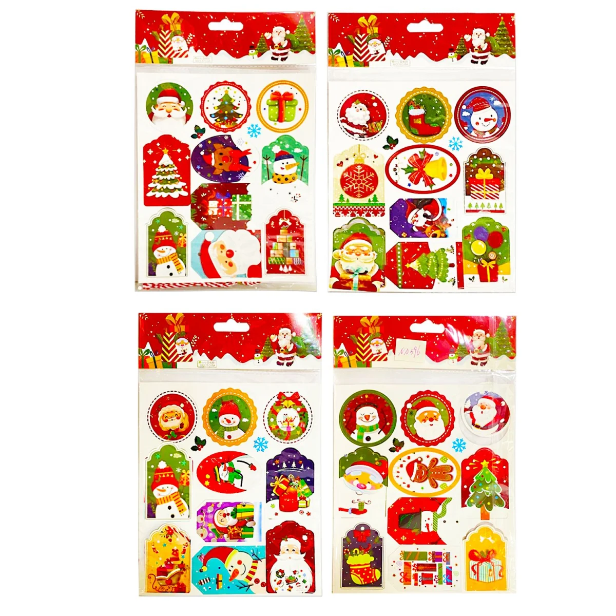 STIKER NAVIDEÑO X10 (PQTX12)