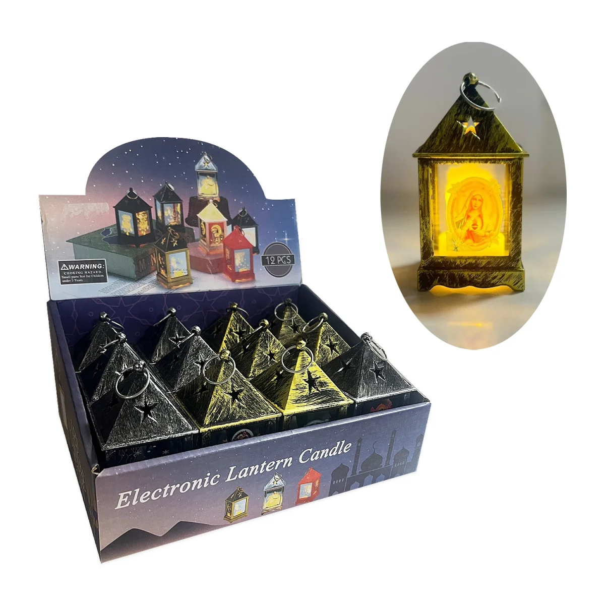 FAROL NAVIDEÑO LUZ CALIDA (CJX12)