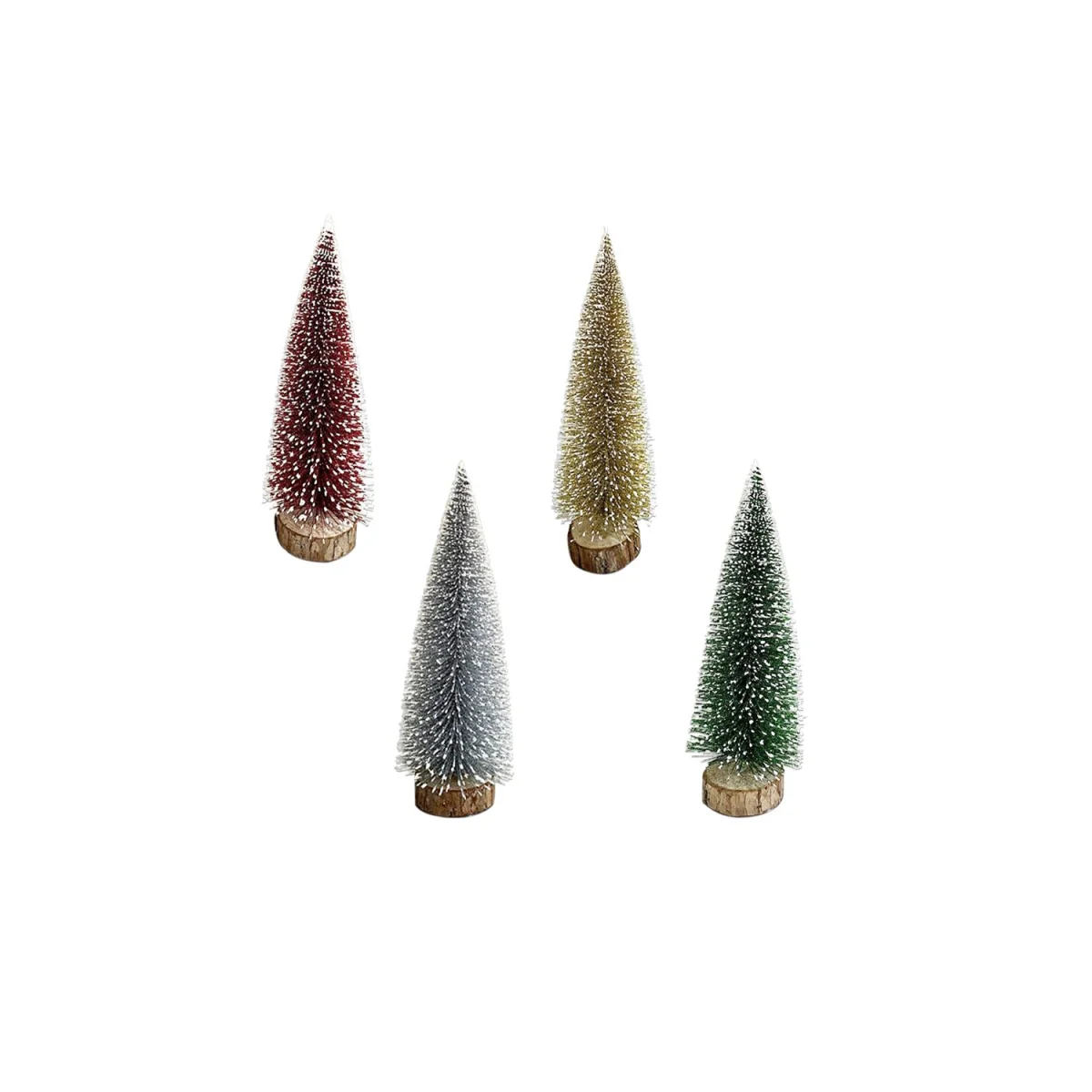 ADORNO ARBOL NAVIDEÑO COLORES 10CM