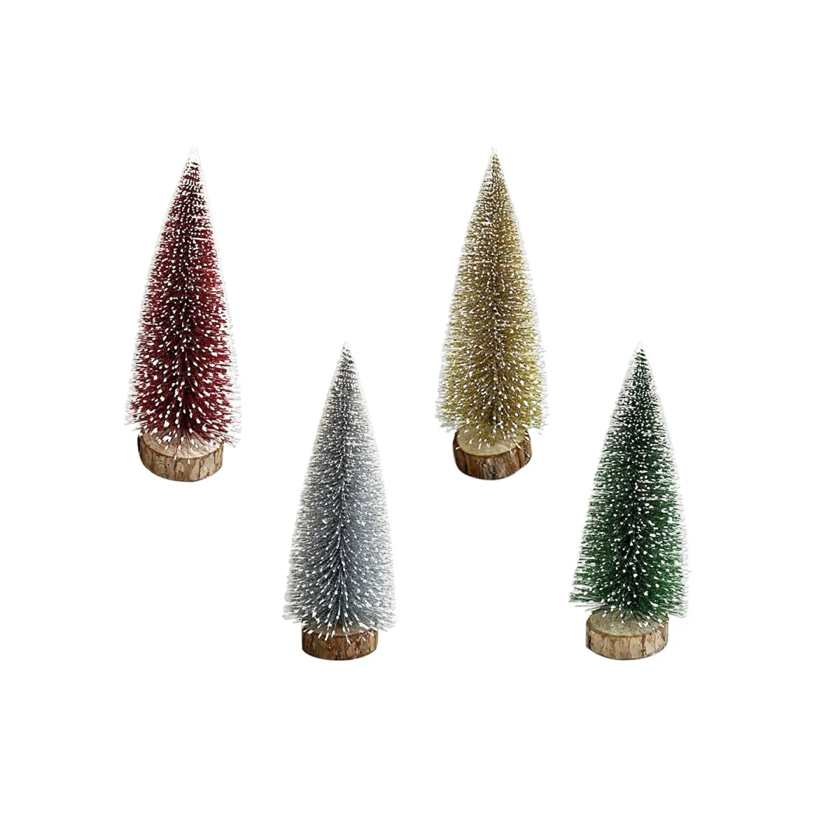 ADORNO ARBOL NAVIDEÑO COLORES 15CM