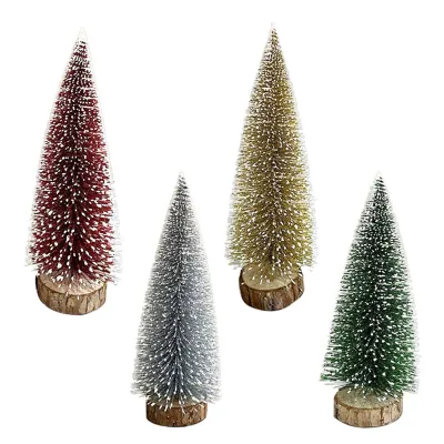 ADORNO ARBOL NAVIDEÑO COLORES 25CM