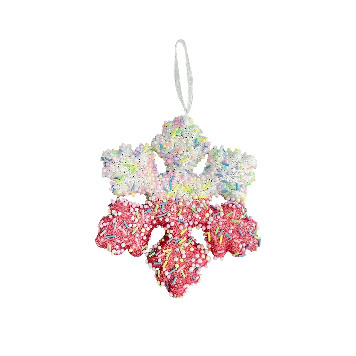 COLGANTE COPO DE NIEVE NAVIDEÑO