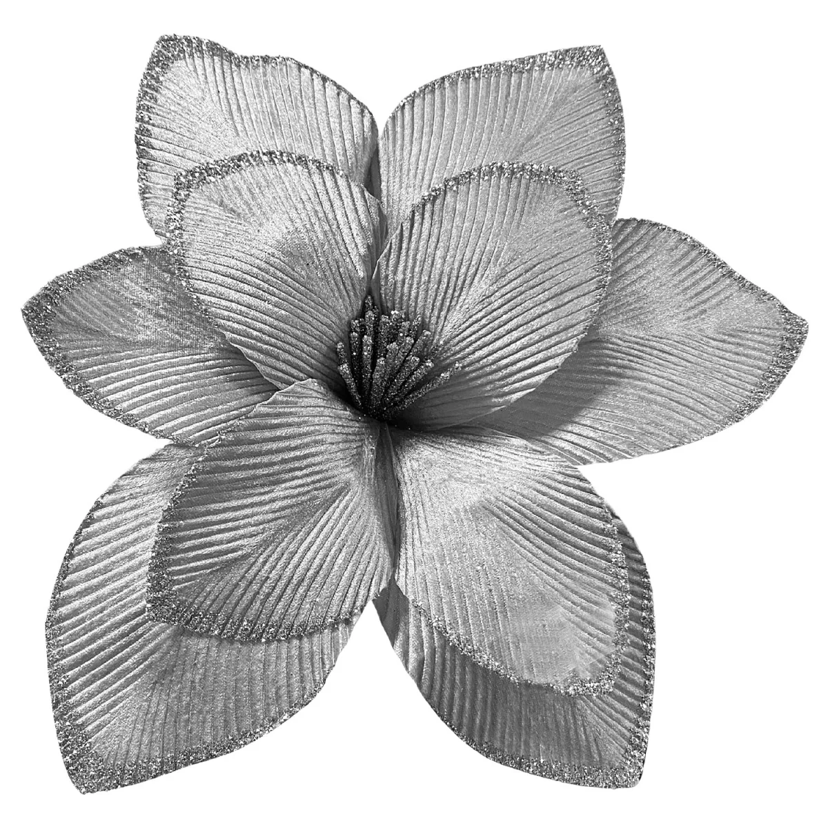 FLOR NAVIDEÑA PLATEADA (BDJX60)