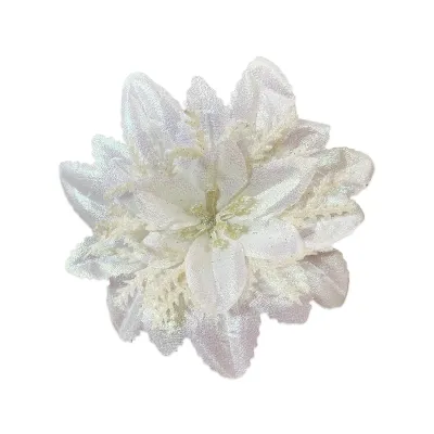FLOR NAVIDEÑA TORNASOL 17CM (PQTX12)