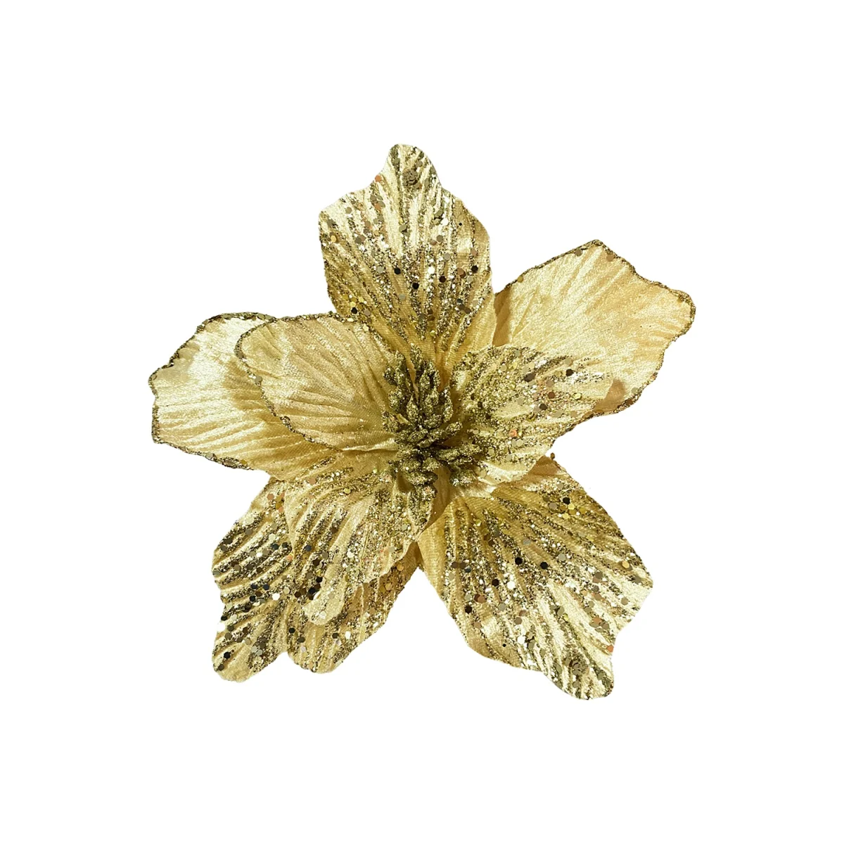 FLOR NAVIDEÑA DORADA (BDJX100)