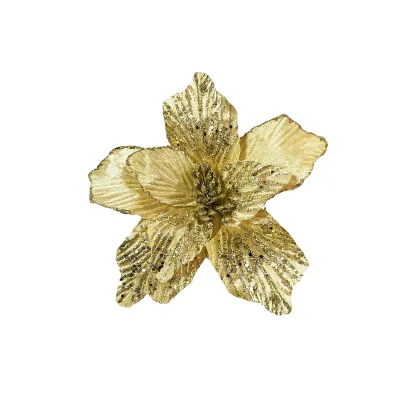 FLOR NAVIDEÑA DORADA (BDJX100)