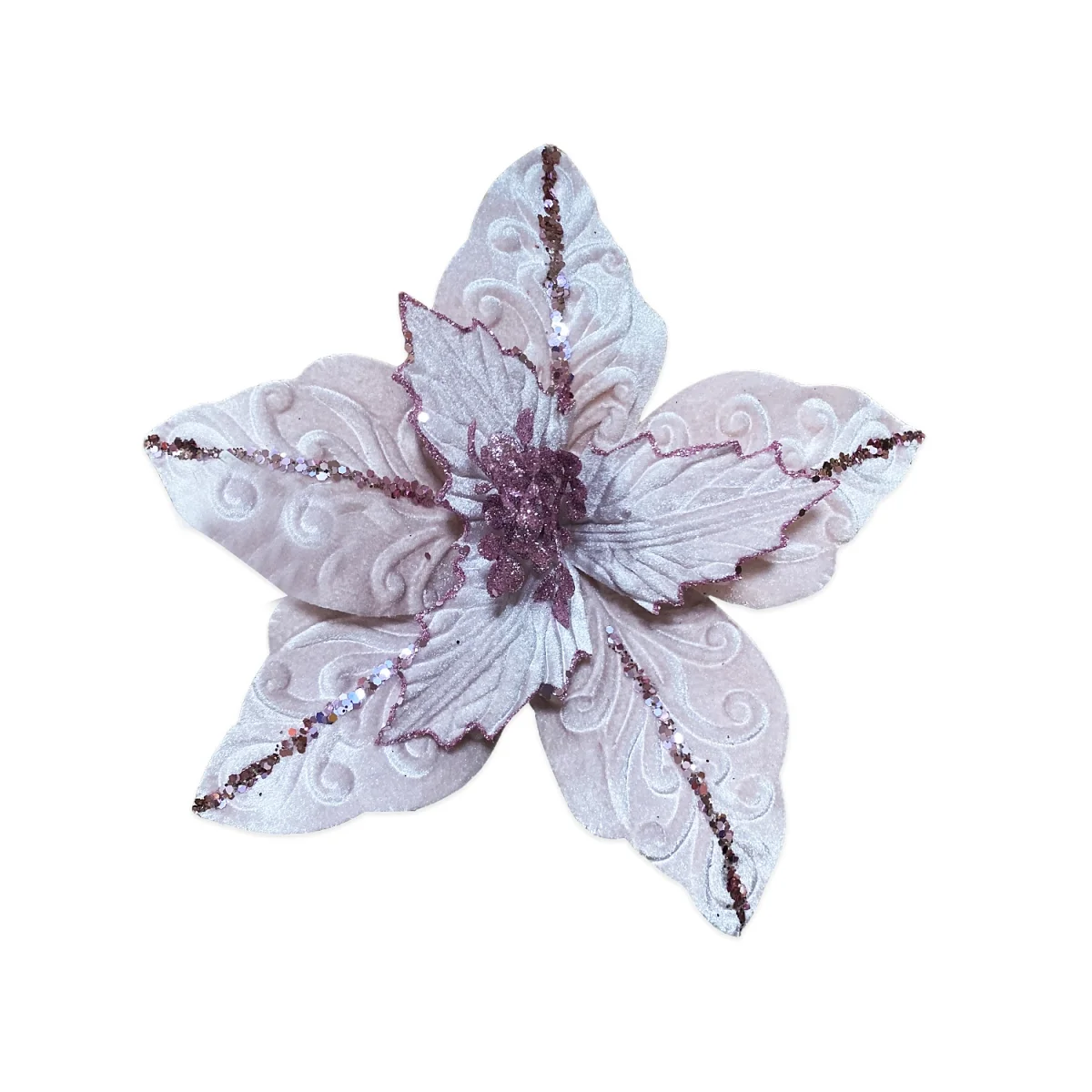 FLOR NAVIDEÑA ROSADA (BDJX80)