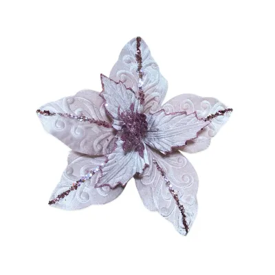 FLOR NAVIDEÑA ROSADA (BDJX80)
