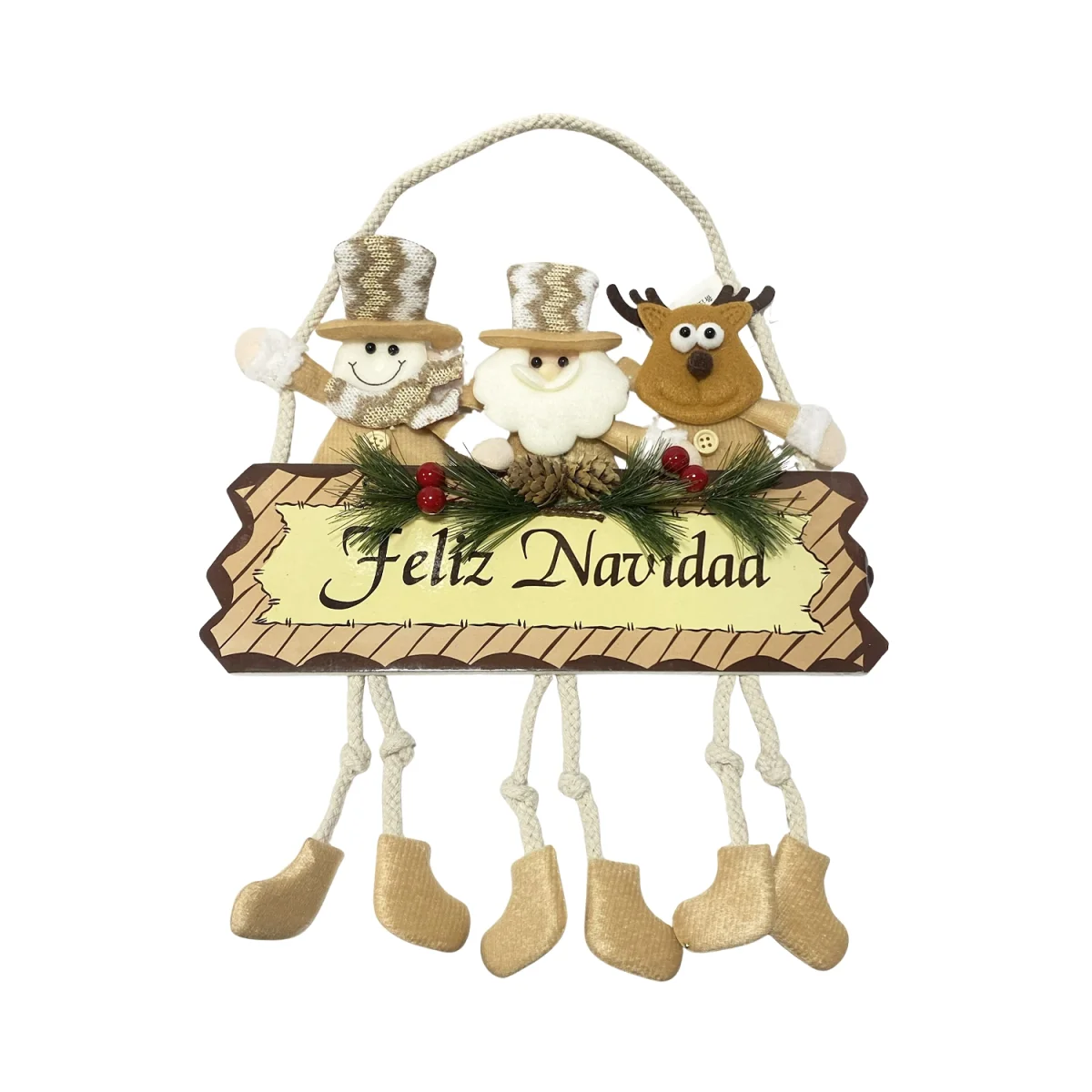 COLGANTE MUÑECOS NAVIDEÑOS