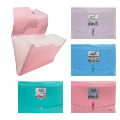 CARPETA 13 COMPARTIMIENTOS A4 (PQTX12)