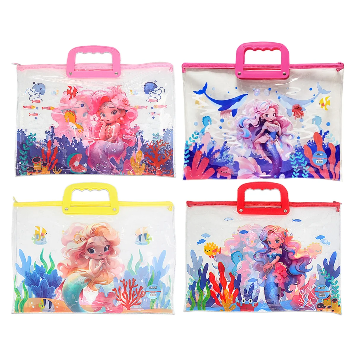 CARPETA TRANSPARENTE SIRENA (PQTX6)