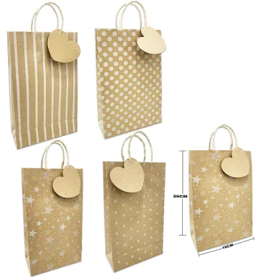 BOLSA DE REGALO ECOLOGICA PQ FIGURAS (PQTX12)