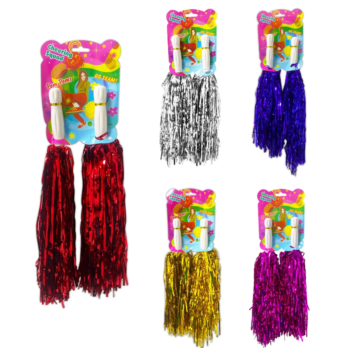 POMPONES DE COLORES 30G (PQTX12XCOLOR)