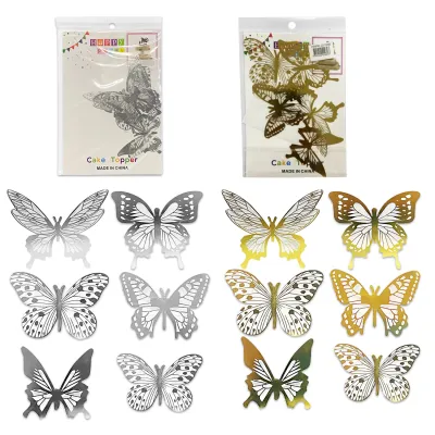 MARIPOSA DECORATIVA X6 (PQTX12)