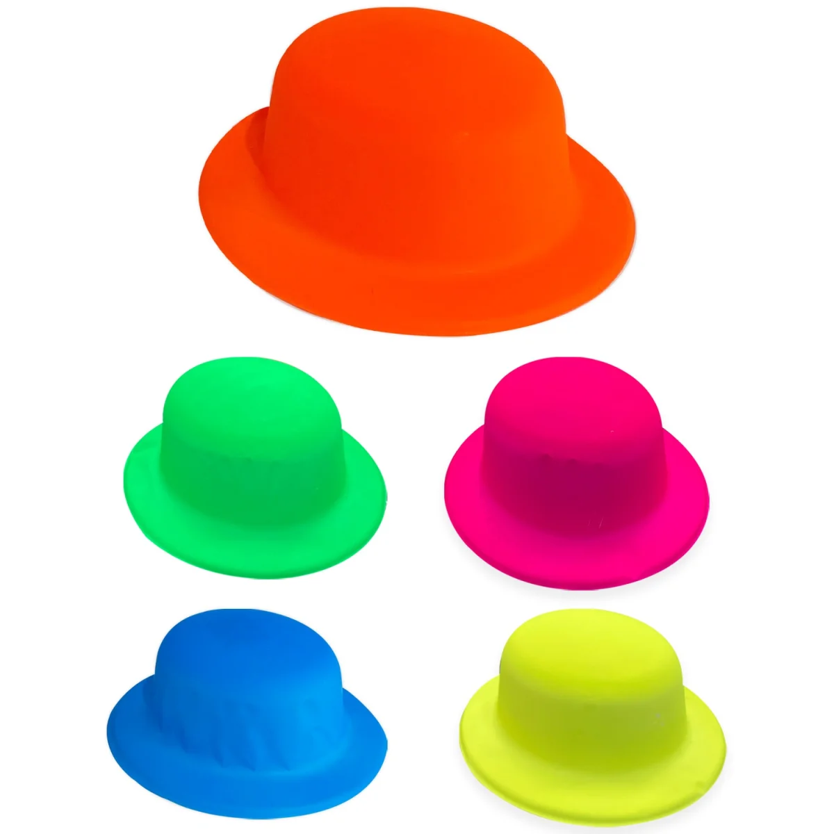 SOMBRERO FIESTA LISO SURTIDO (PTQX12)