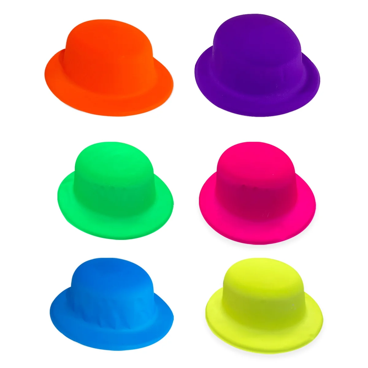 SOMBRERO FIESTA LISO SURTIDO (PTQX12)