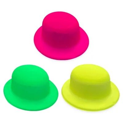 SOMBRERO FIESTA LISO SURTIDO (PTQX12)