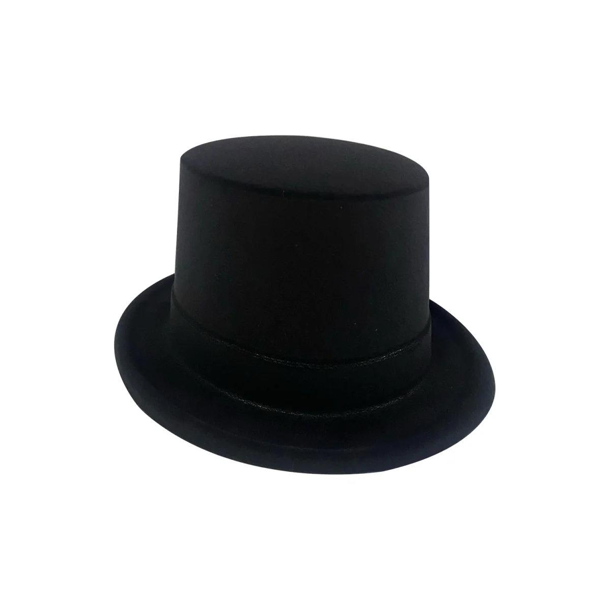 SOMBRERO FIESTA GAMUZADO NEGRO (PQTX12)