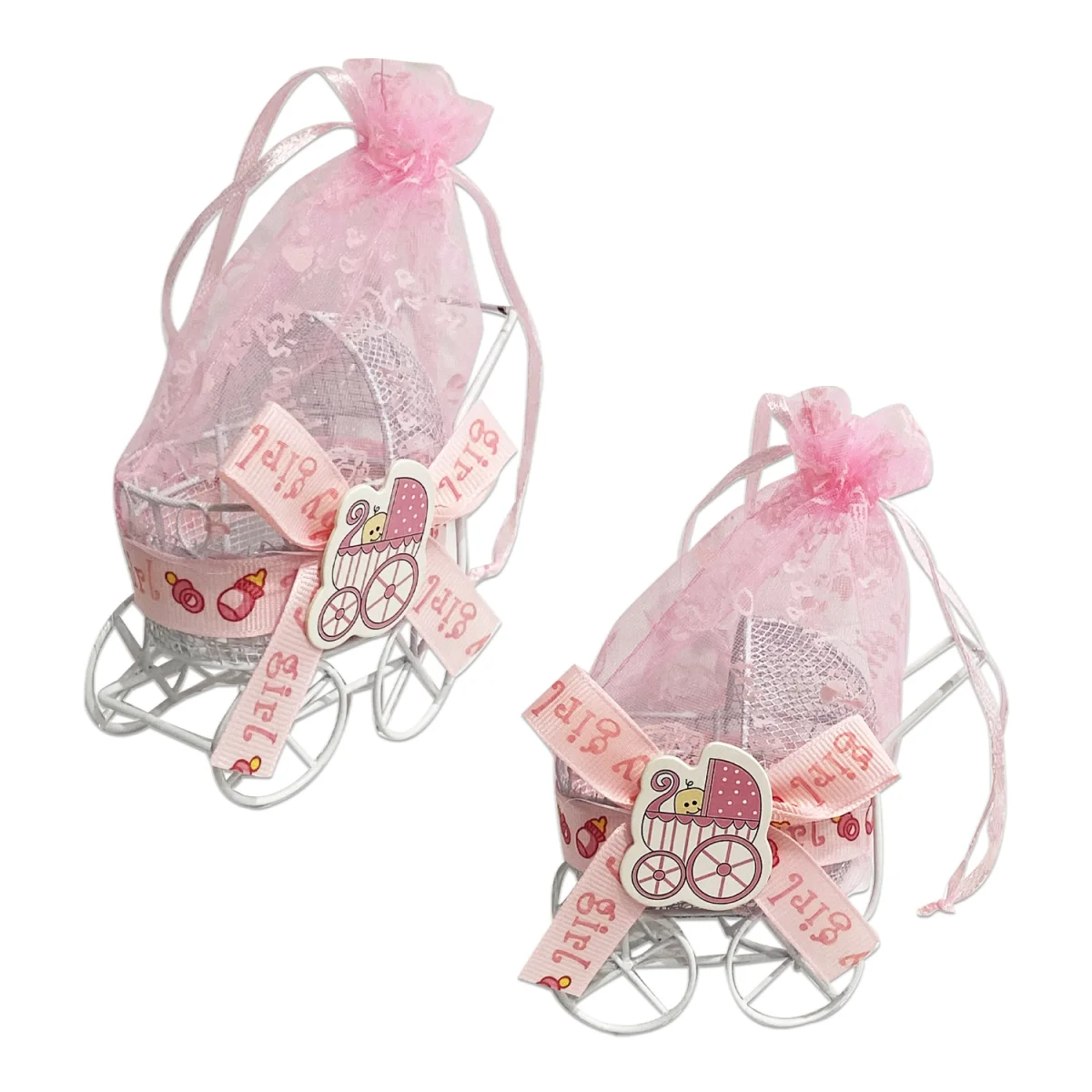 RECORDATORIO COCHE ROSADO (PQTX12)