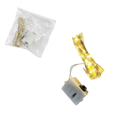 LUZ PARA GLOBO 3M CALIDA (PQTX100)