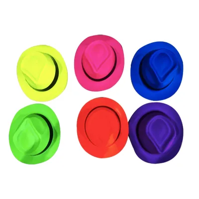 SOMBRERO FIESTA LISO SURTIDO (PQTX12)