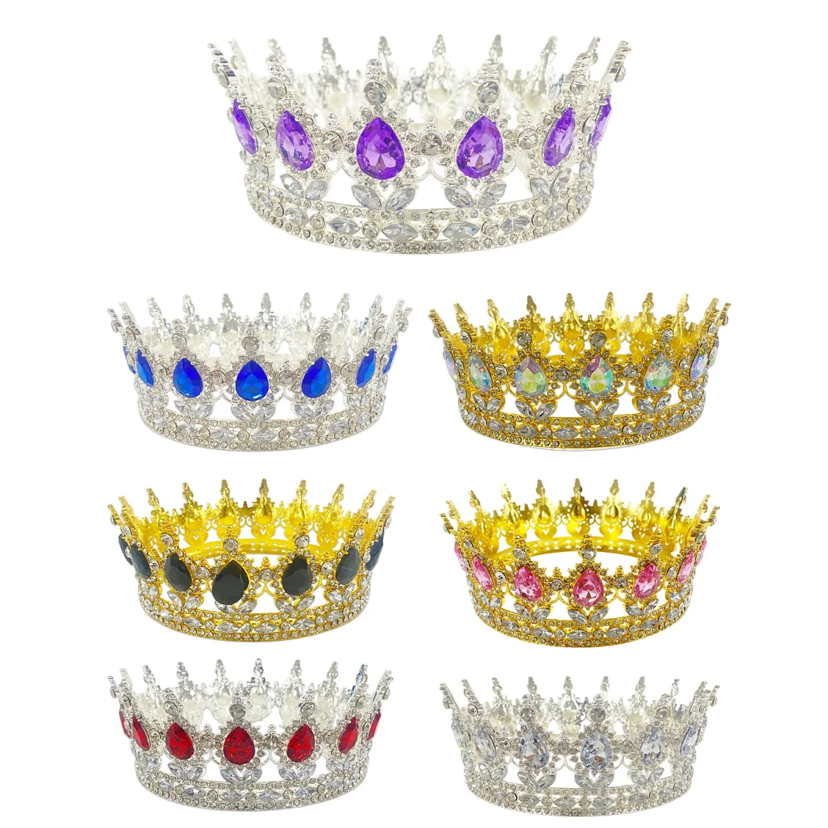 CORONA DECORATIVA METALICA 12*5CM