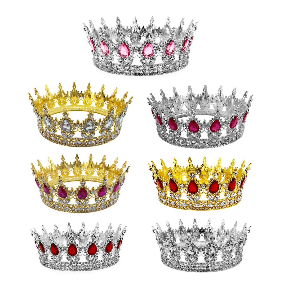 CORONA DECORATIVA METALICA 12*5CM