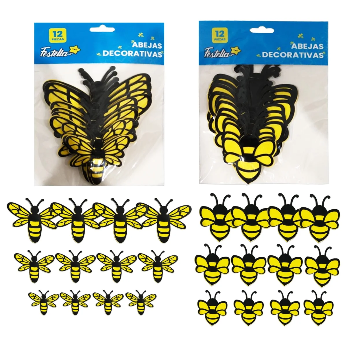 ABEJA DECORATIVA X12 (PQTX12)