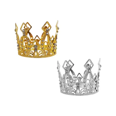 CORONA METALICA DECORATIVA 7CM