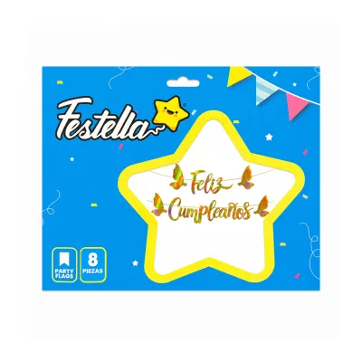 LETRERO F.C DORADO TORNASOL ESCARCHADO (PQTX12)