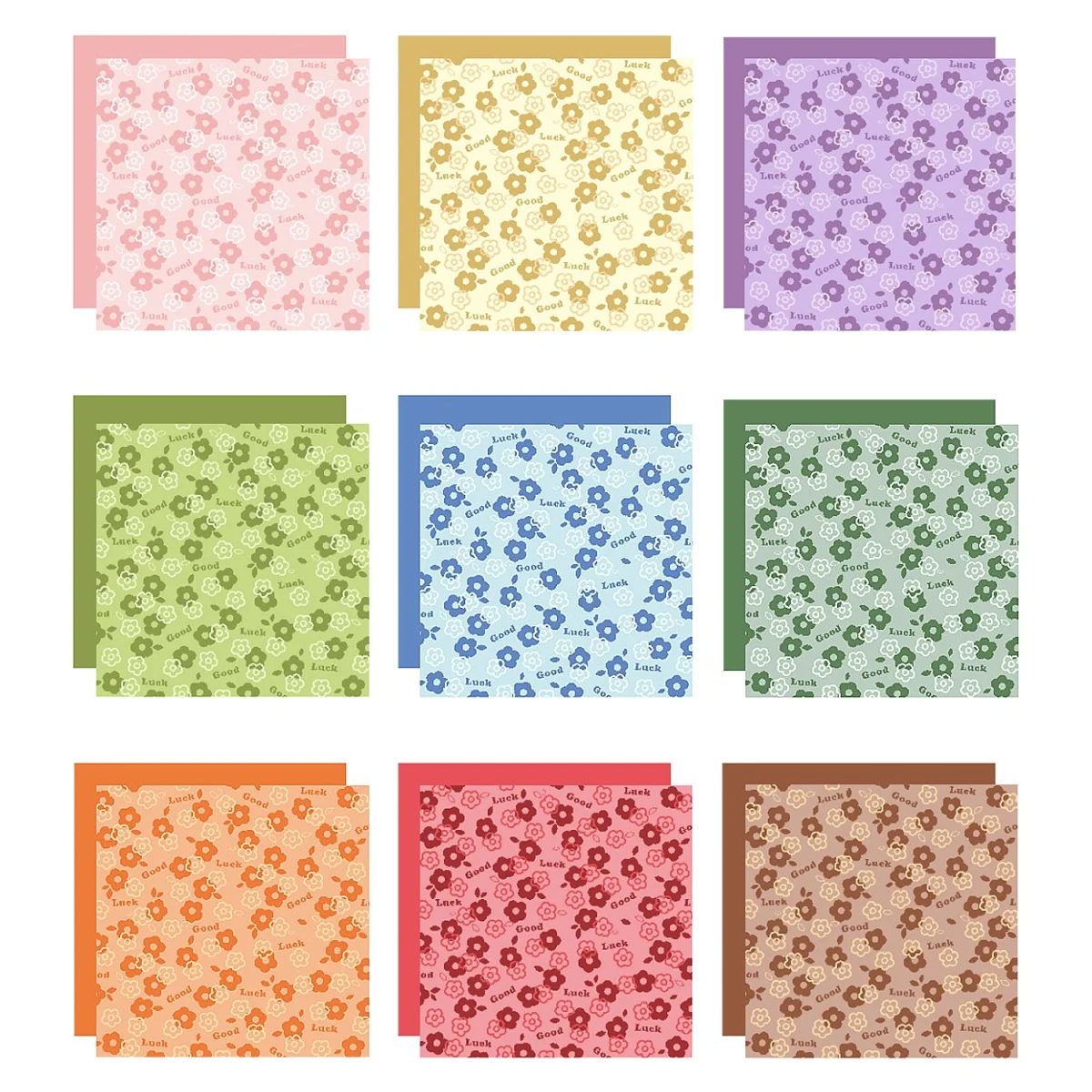 PAPEL COREANO FLORES SURTIDO X20XCOL