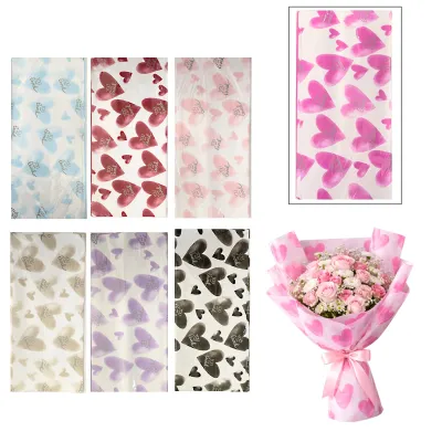 PAPEL COREANO CORAZONES SURTIDO X20XCOL