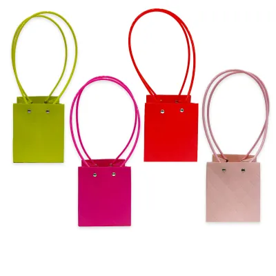 BOLSA REGALO TIPO BOLSO 11.5*10.5*13CM (PQTX10)