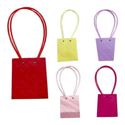BOLSA REGALO TIPO BOLSO 15.5*9.5*13CM (PQTX10)