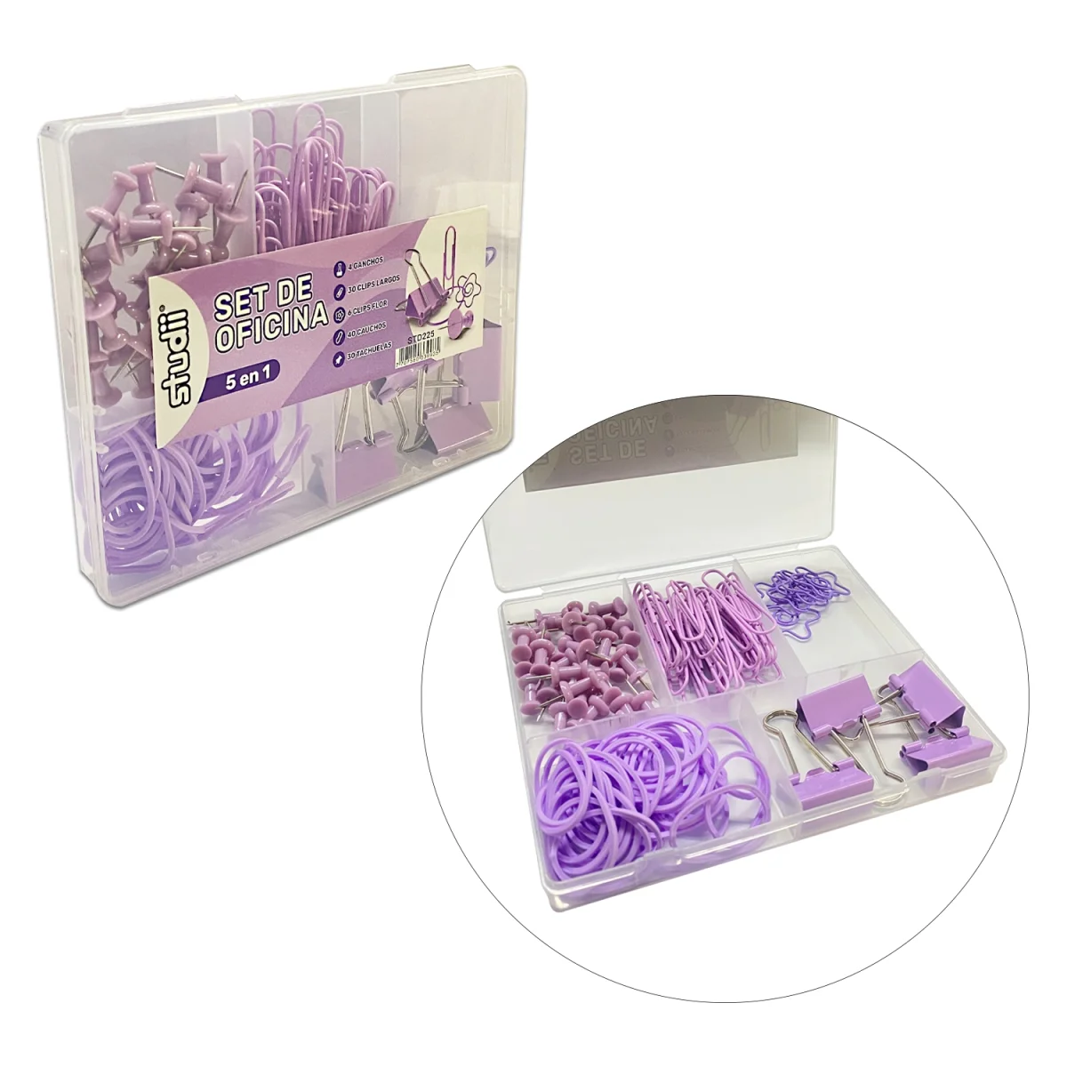 SET DE OFICINA PASTEL 5 EN 1 (CJX10)