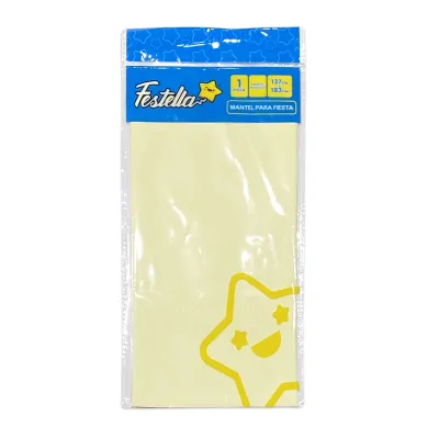 MANTEL PARA FIESTA LISO DORADO (PQTX10)
