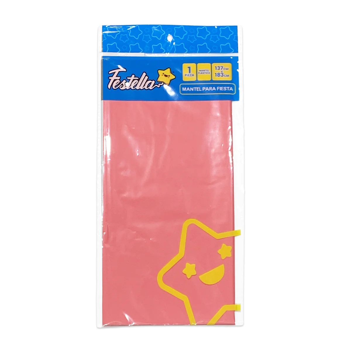 MANTEL PARA FIESTA LISO ROJO (PQTX12)