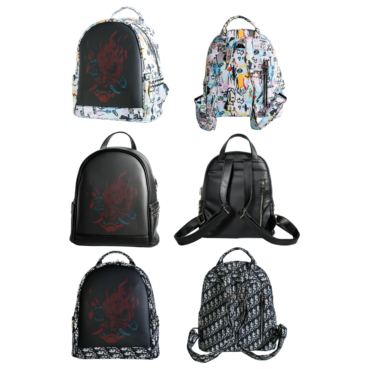 MOCHILA CON PANTALLA HD