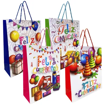 BOLSA REGALO DE LUJO 32*26*10CM (PQTX12)