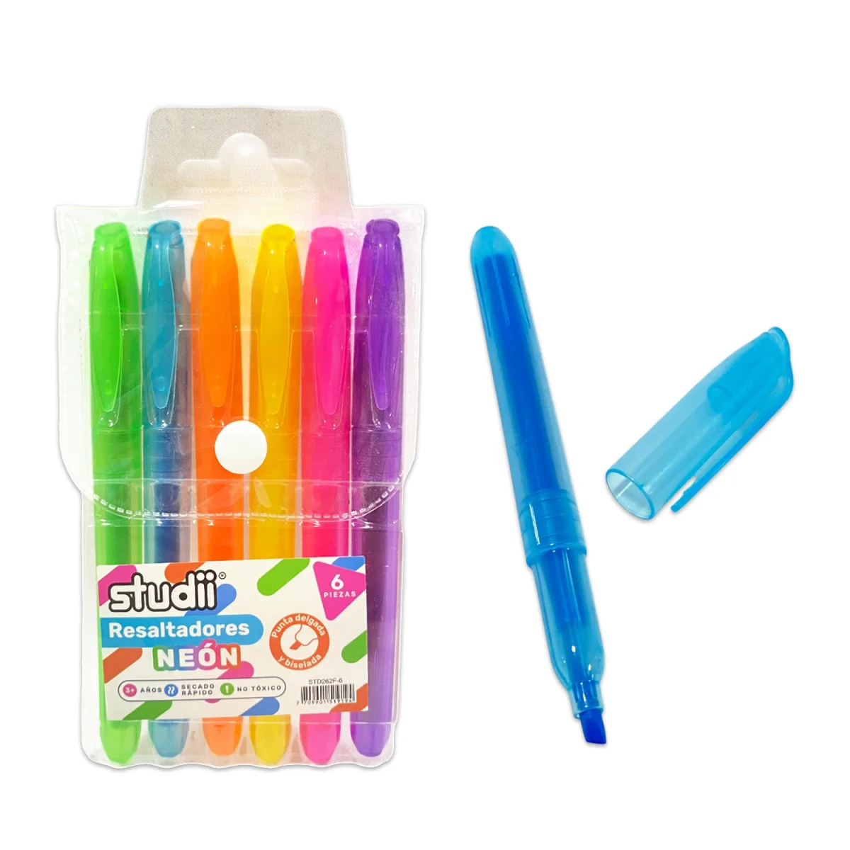 SET RESALTADOR NEON X6 (CJX60)