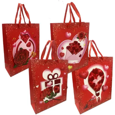 BOLSA REGALO F.C 32*26*10CM (PQTX12)