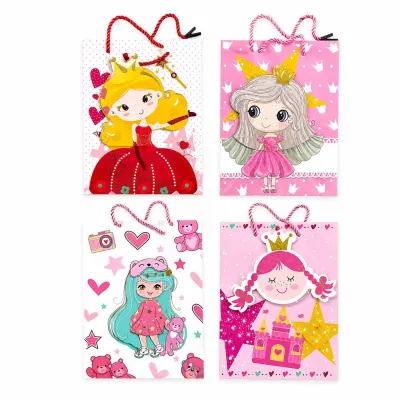BOLSA REGALO PRINCESA 32*26*10CM (PQX12)