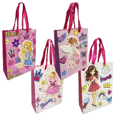 BOLSA REGALO PRINCESA 32*26*10CM (PQX12)